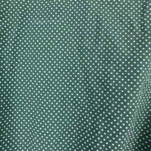 All the Wild Roses Women's Polka Dot Boho Tiered Breezy‎ Midi Dress Green Size 8 - Picture 11 of 15